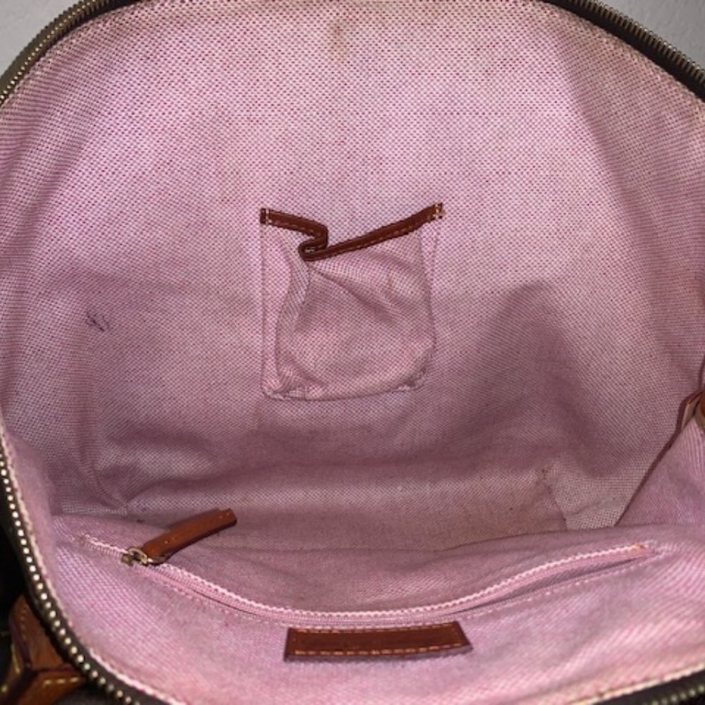 Dooney & Bourke Brown Satchel - Picture 5 of 7
